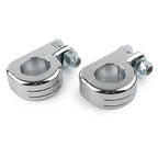 1.5" Chrome Highway Foot Pegs for Harley Touring Road King (2009-2023)