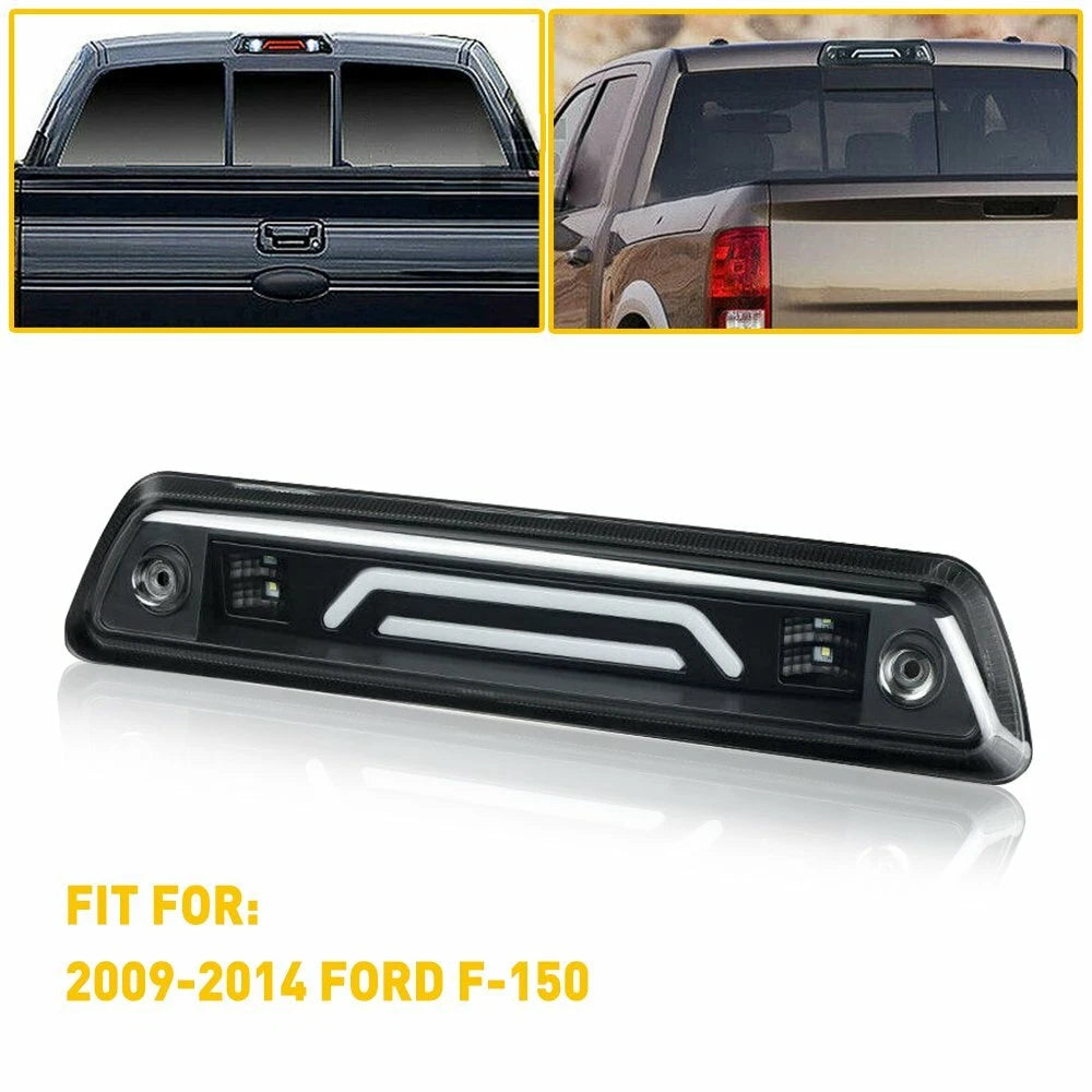 Clear LED Third Brake Light for Ford F-150 (2009–2014)