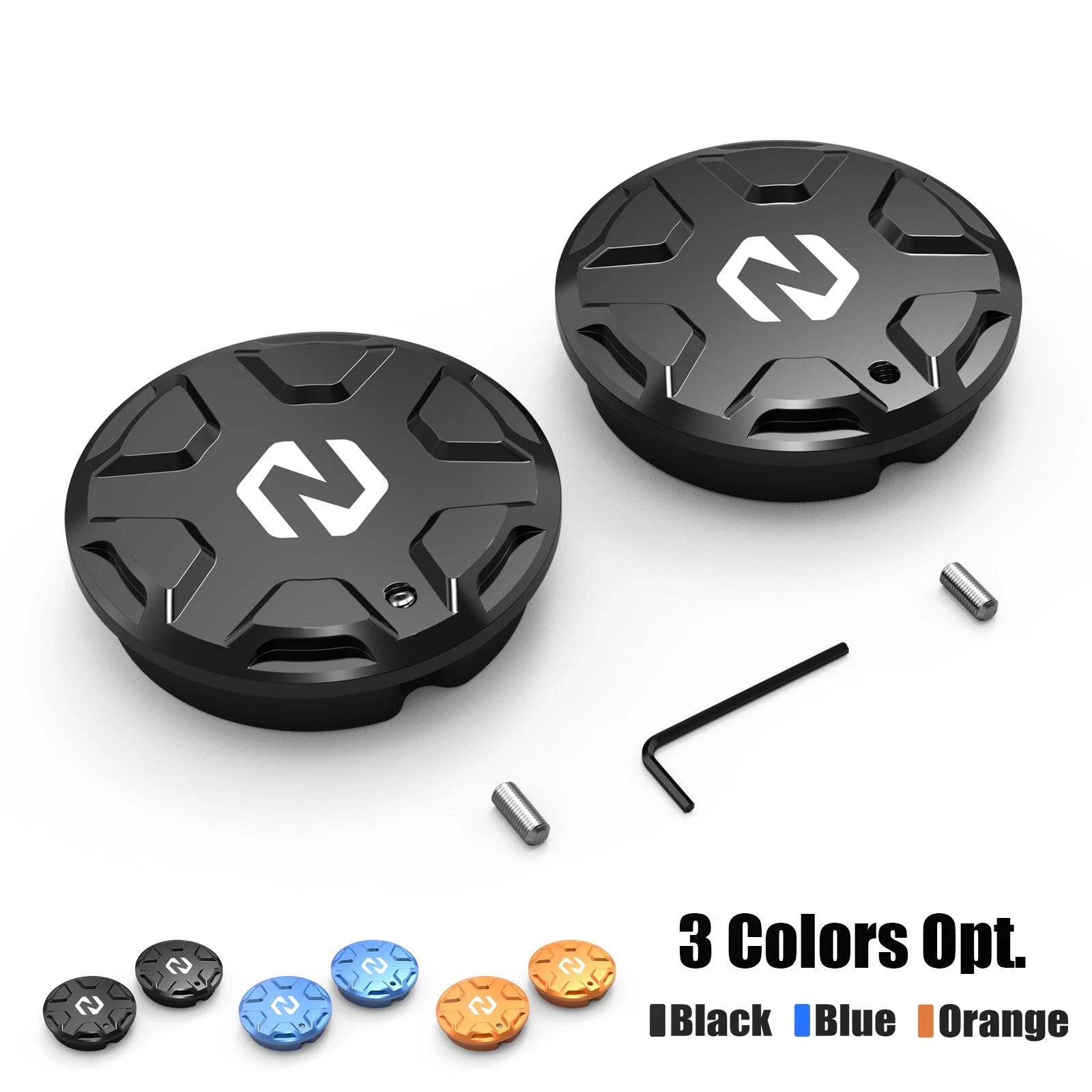 Pair Swingarm Pivot Frame Hole Plug Cover for Husqvarna 701 Enduro (2016–2025)