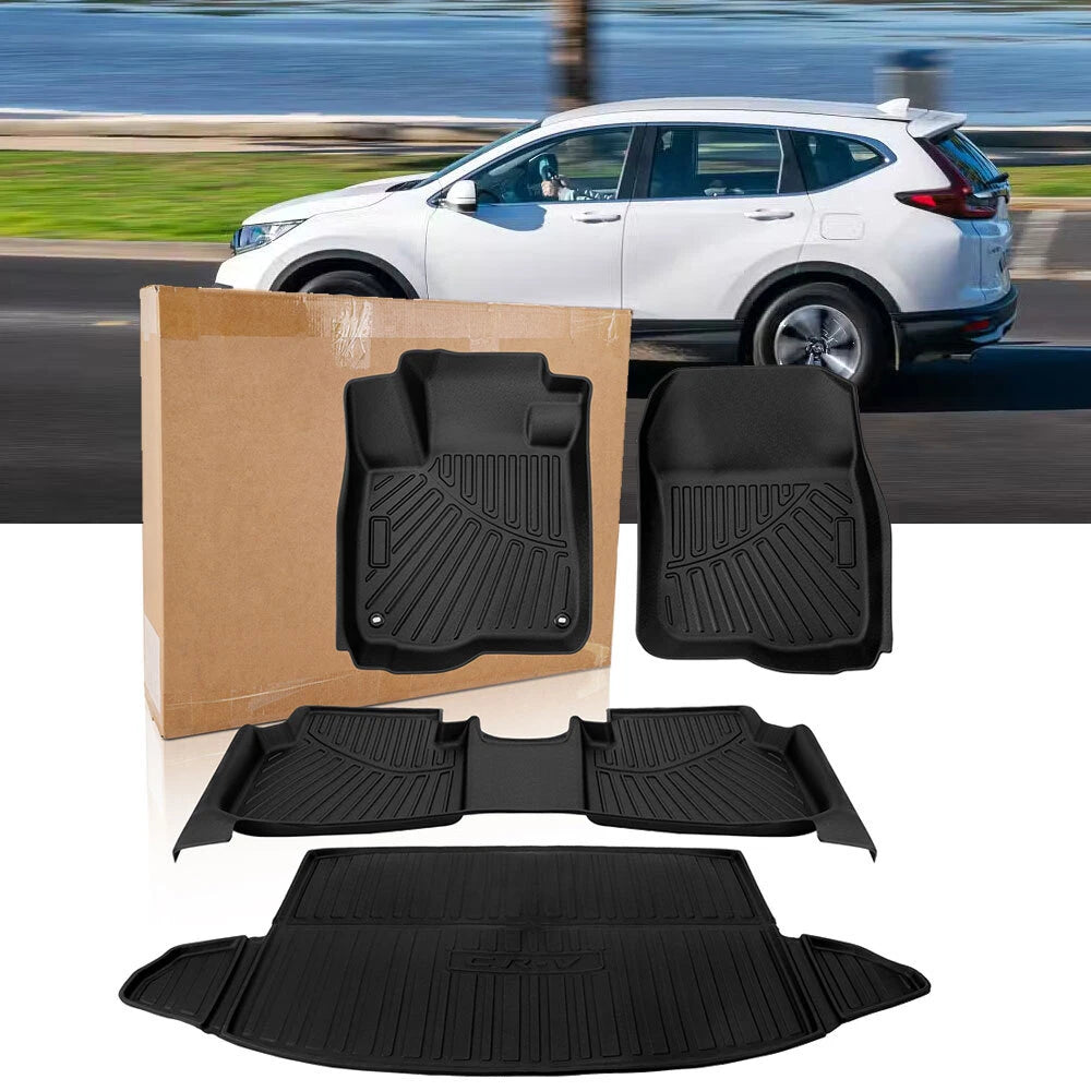 All Season Floor Mats & Cargo Liner for Honda CR-V (2017–2022)