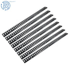 Set of 8 E Track Tie Down Straps for Vans (Enclosed Trailer)