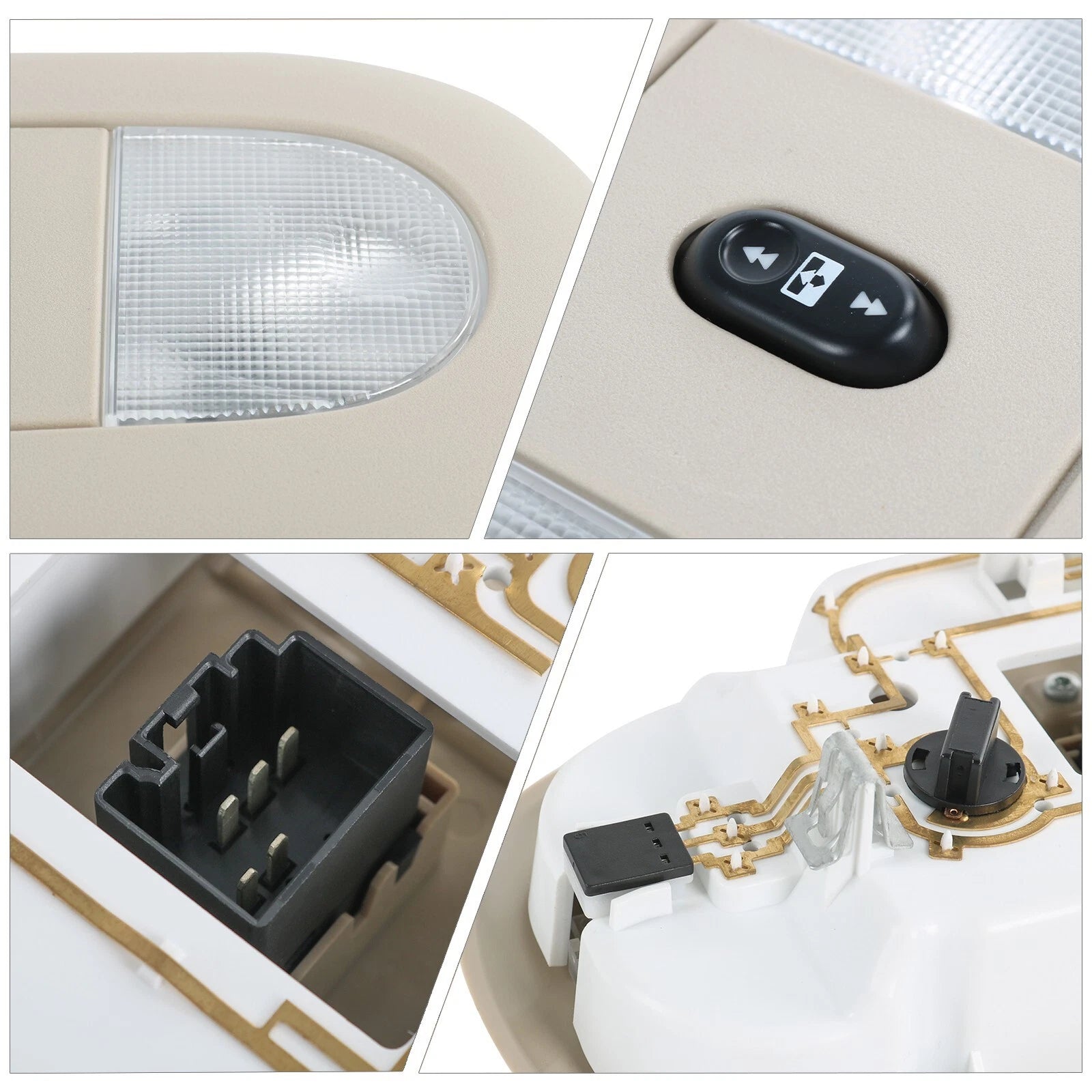 LED Overhead Console Light Switch for Ford F250 F350 (2008–2010)