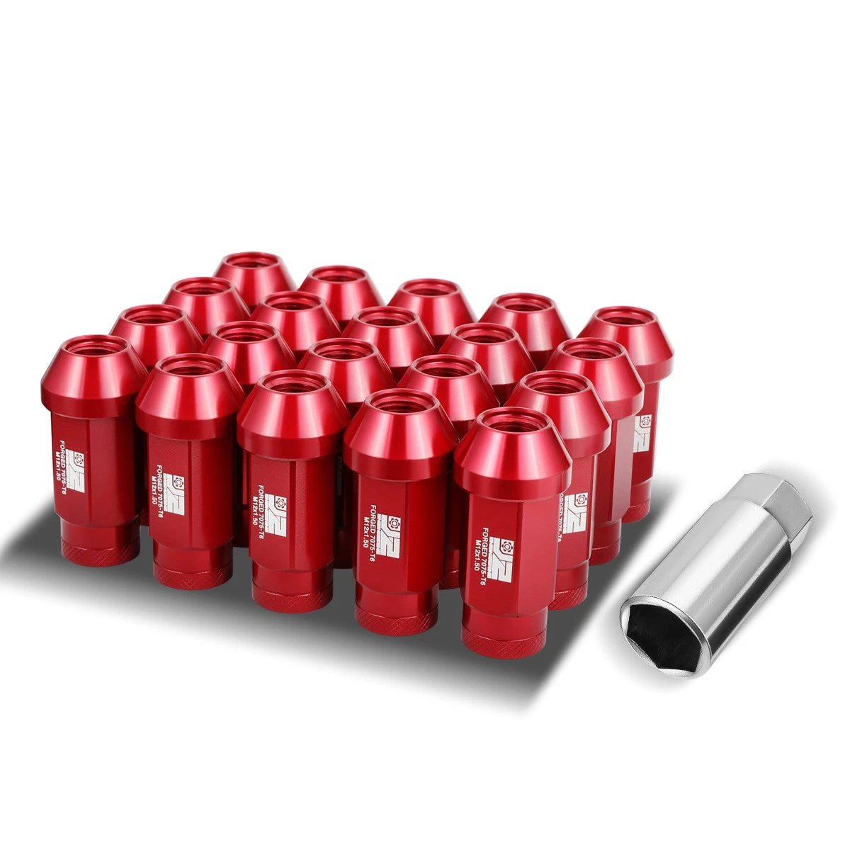 Set of 20 Closed End Lug Nuts M12 X1.5 24mm OD for J2 Engineering