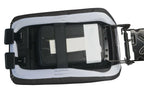 Console Lid Pull Over Cover Leather for Nissan Altima (2005–2006) Gray Stitch