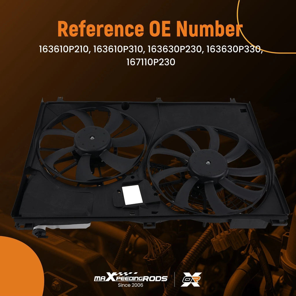 Electric Radiator Cooling Fan for Toyota Highlander (2014–2019)