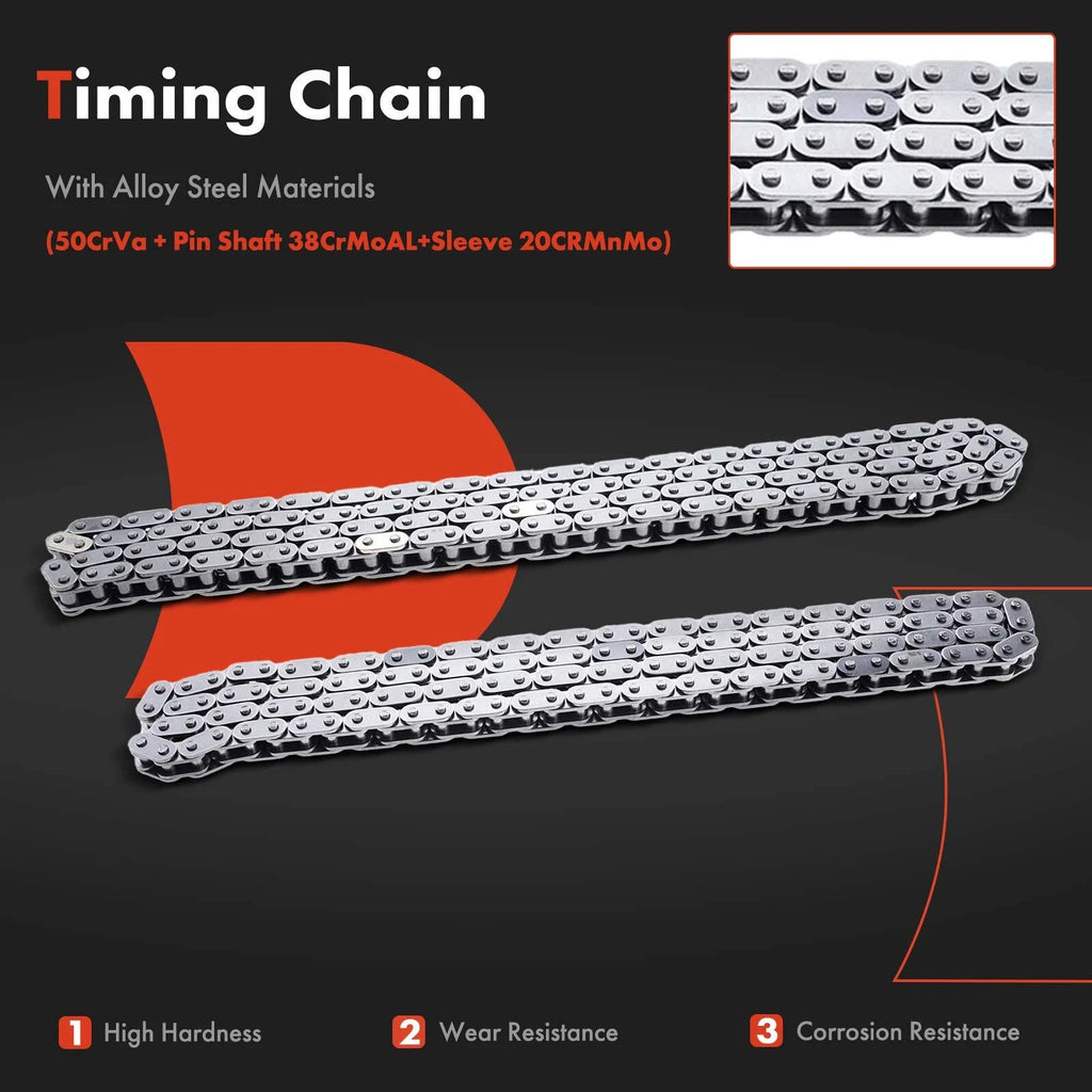 16x Timing Chain Kit for Chevy Malibu (2004–2010) Buick LaCrosse (2010–2011)