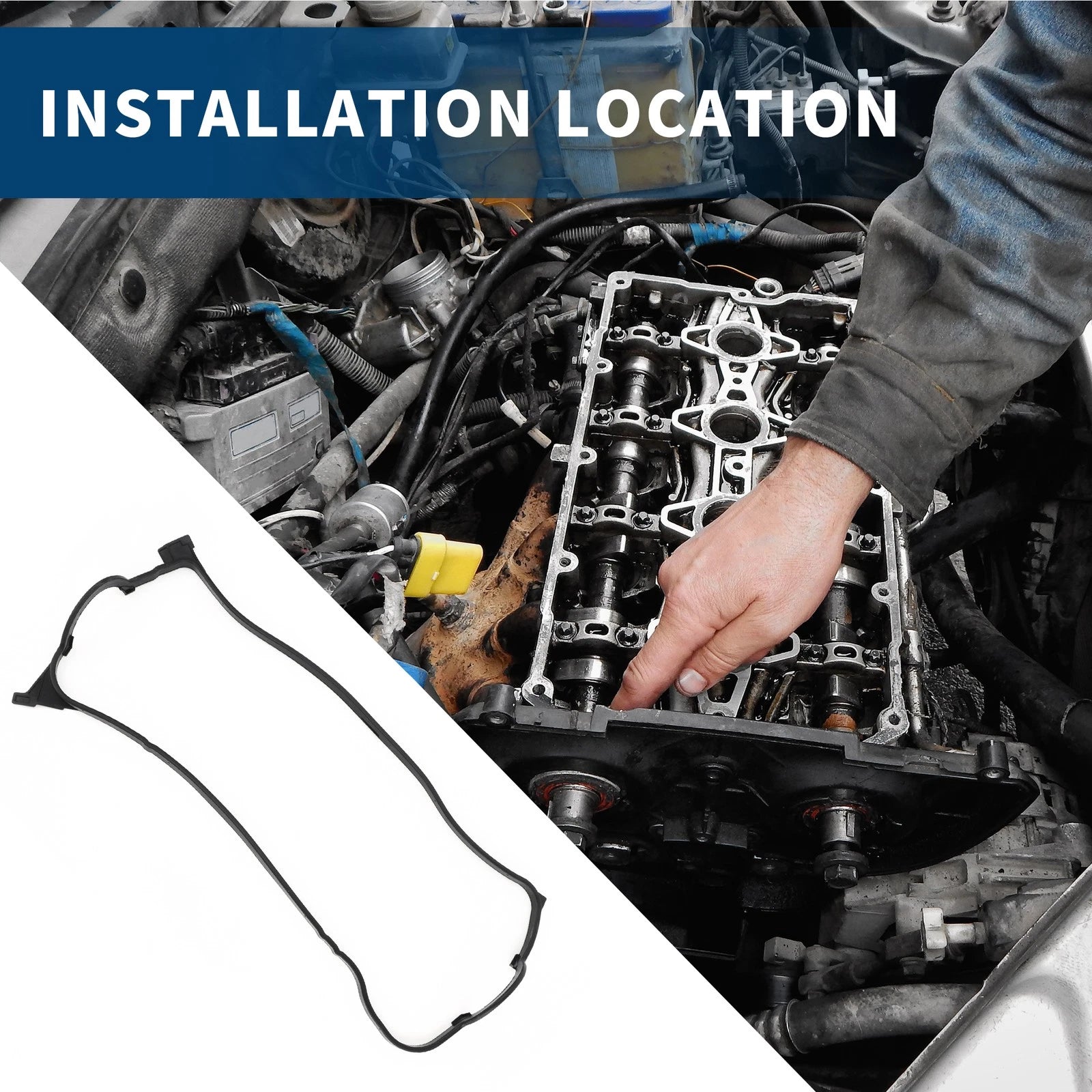 Valve Cover Gasket No.12341P2FA00 for Honda Civic V Coupe (1995–2000)