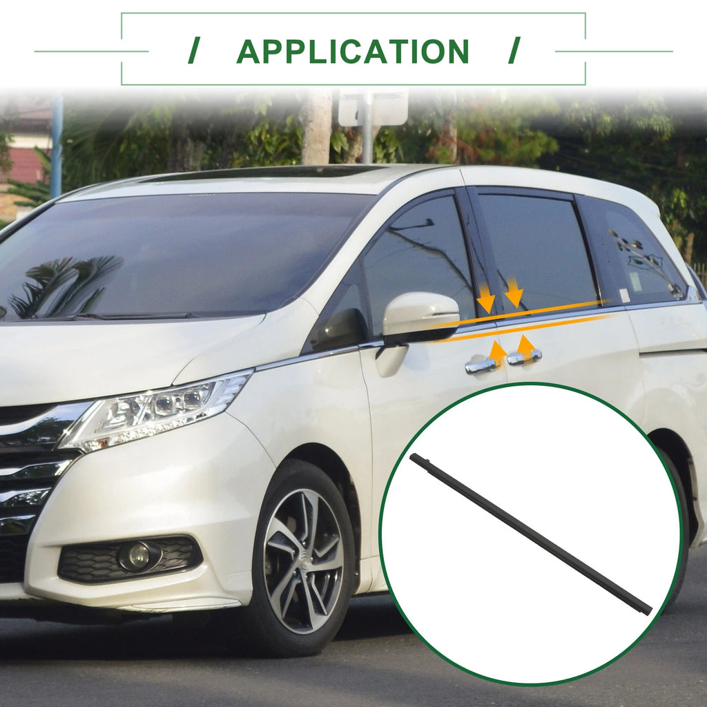Set of 4 Weatherstrip Window Seal No.72450SFE004 for Honda Odyssey (2005–2008)