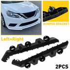 Set of 2 Front Bumper Brackets for Nissan Sentra (2016–2018)