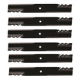 6PK Mulching Blades for Kubota Kommander ZG125S Z125E ZG127S (2013–2018)
