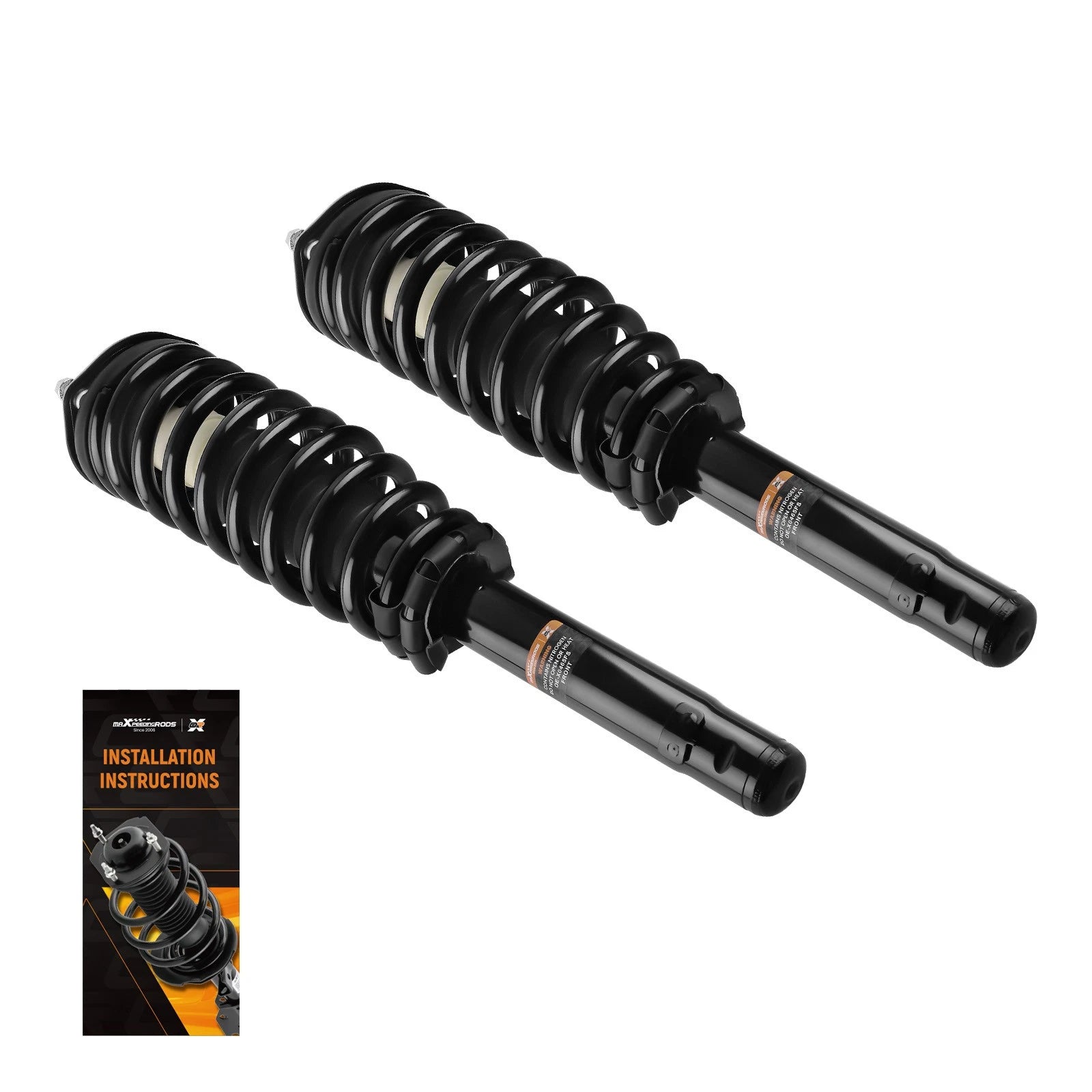 2X Front Shock Struts Assembly for Ford Fusion, Mercury Milan (2010–2012)