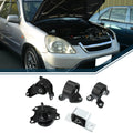 Engine Motor Trans Mount Set for Honda CR-V 2.4L 4WD (2002–2006)