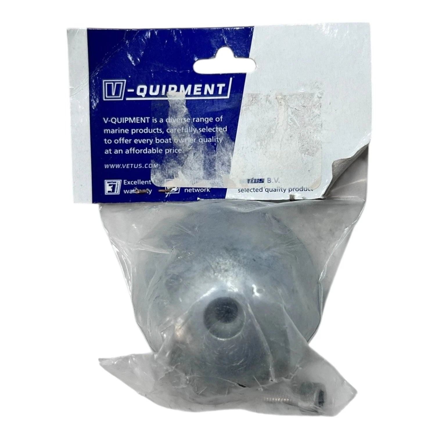 Set of 4 Zinc Anodes for Vetus Bow Thruster (OEM)