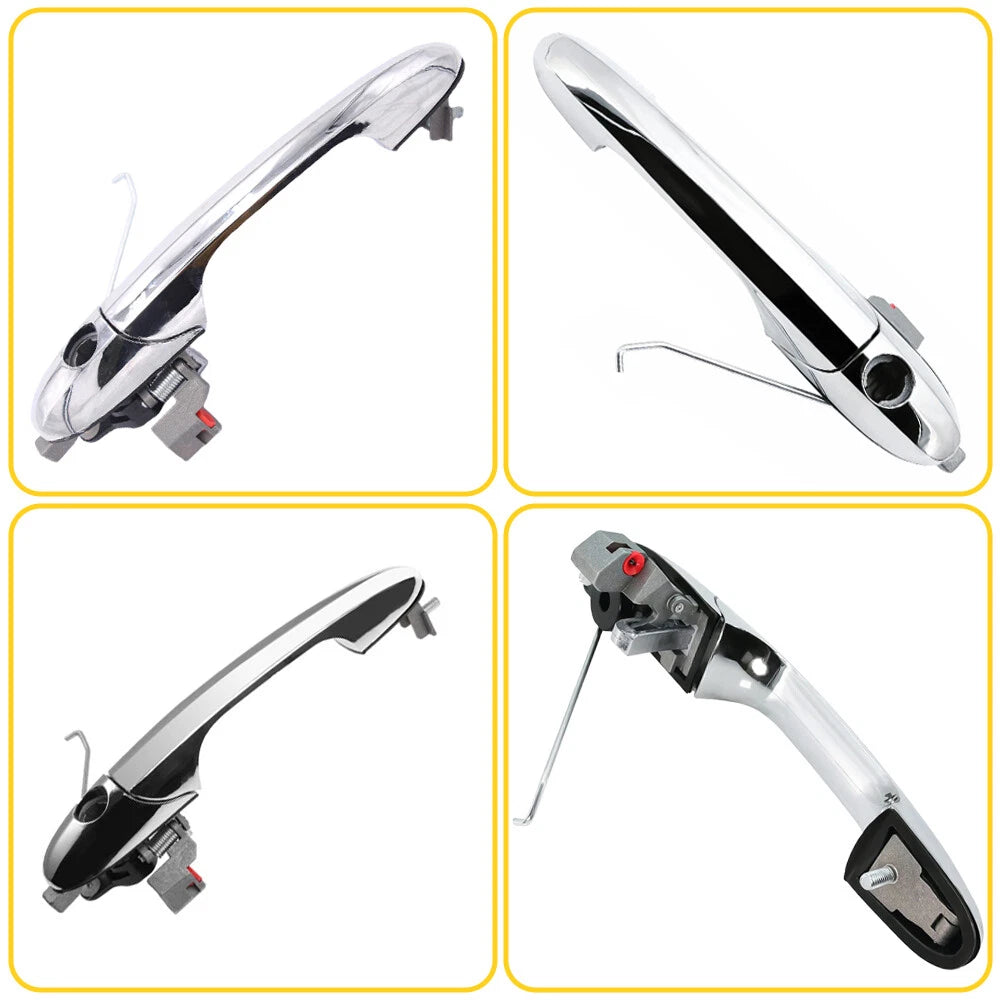 Chrome Door Handle LH for Fiat 500 (2012–2019)