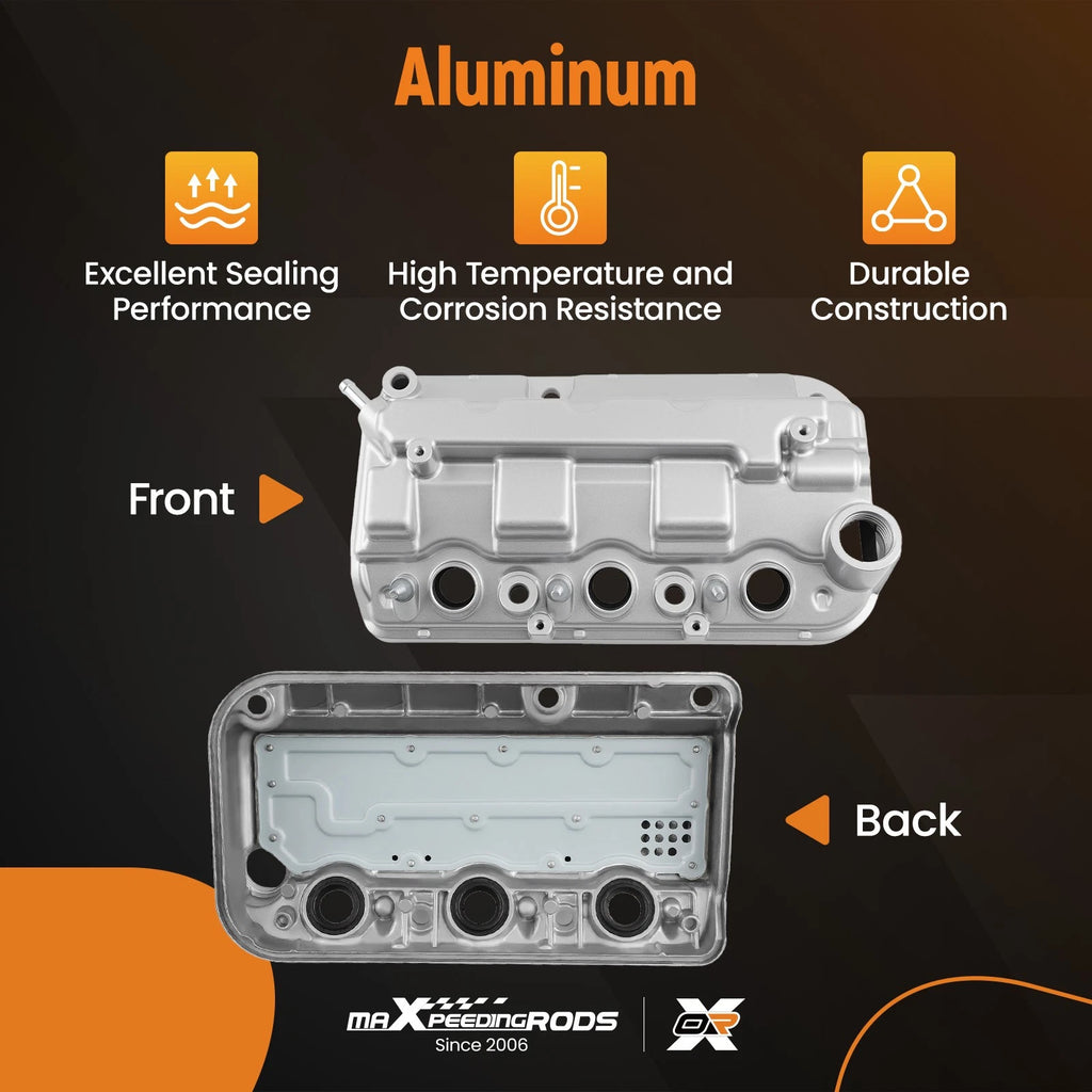 Aluminum Front Valve Cover Kit for Honda Pilot Ridgeline (2009–2015) 12310-R70-A00