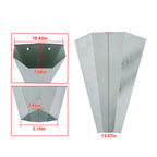 2X Poultry Restraining Cones for Chicken and Geese (Medium Size)