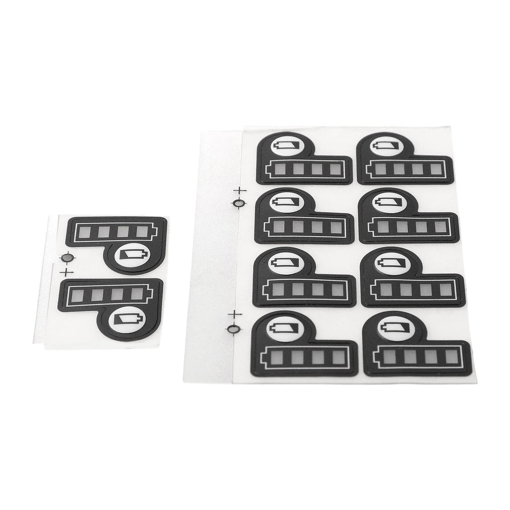 10X Battery Capacity LED Key Sticker Label for BL1830 BL1430 (18V/14.4V)