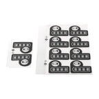10X Battery Capacity LED Key Sticker Label for BL1830 BL1430 (18V/14.4V)