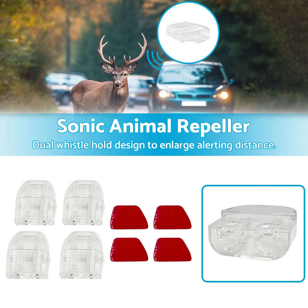 2 Pair Sonic Animal Repeller for 4WD Car