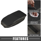 Center Console Armrest Cover for Toyota RAV4 (2019–2022) Black Brown