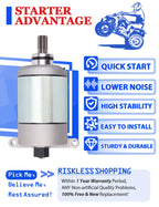 Starter Motor for Yamaha Grizzly 550 (2009–2014) with Relay & Ignition Key Switch