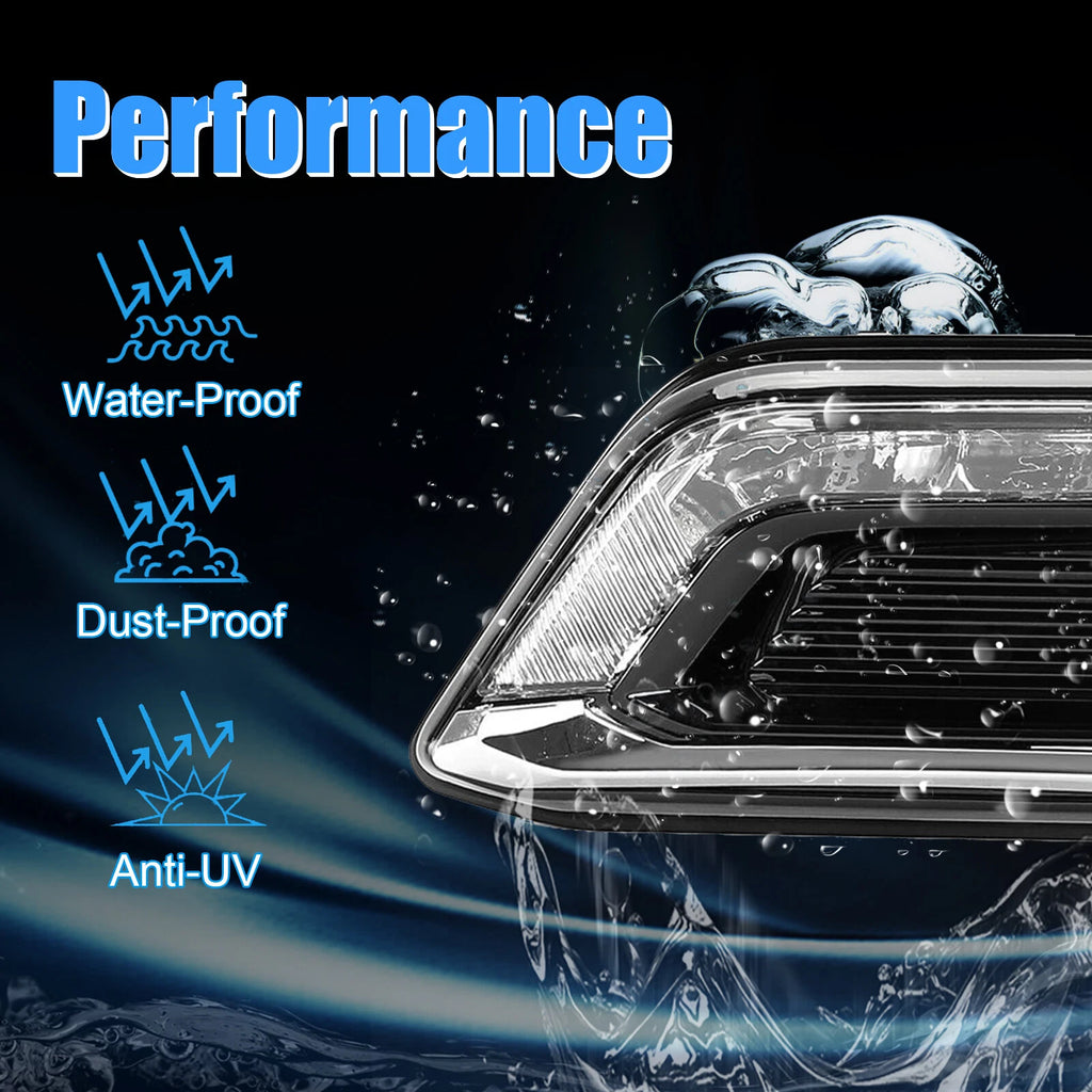 LED Fog Light Kit for Chevy Impala (2014–2020)