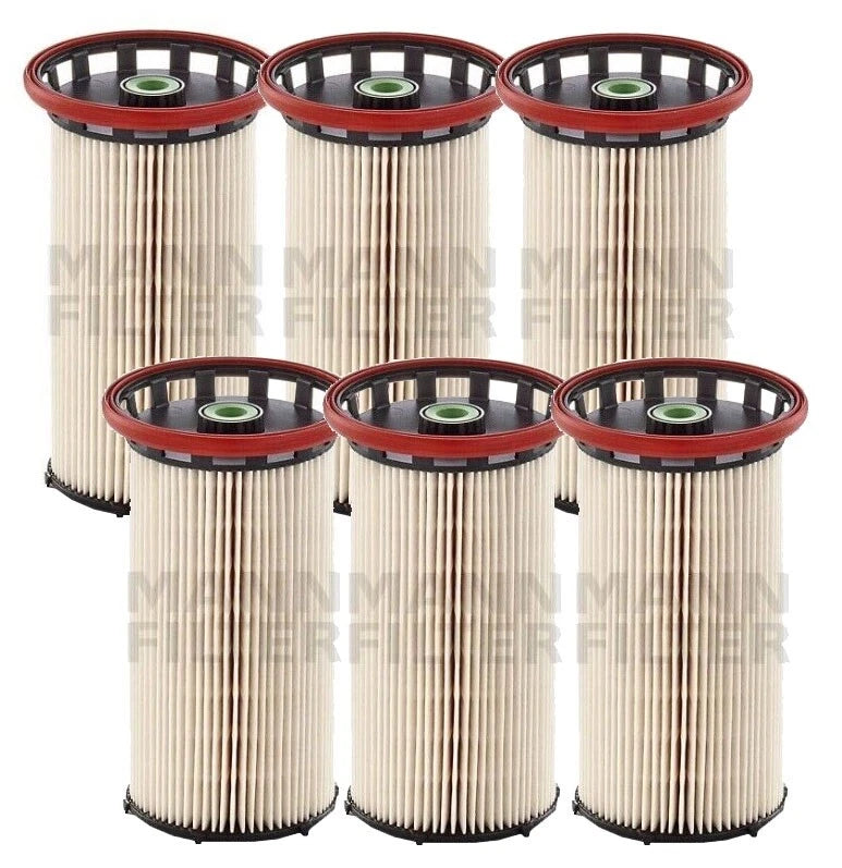 Set of 6 Fuel Filters for Audi A3 Quattro, VW Beetle, Golf, Jetta 2.0L L4
