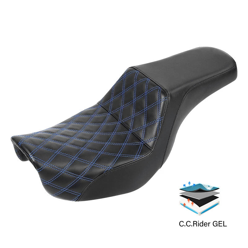 Gel Seat for Harley Dyna Low Rider FXDL, Street Bob (2006–2017)