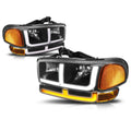 LED DRL Headlights for GMC Sierra 1500 2500HD 3500HD Classic (1999–2007)
