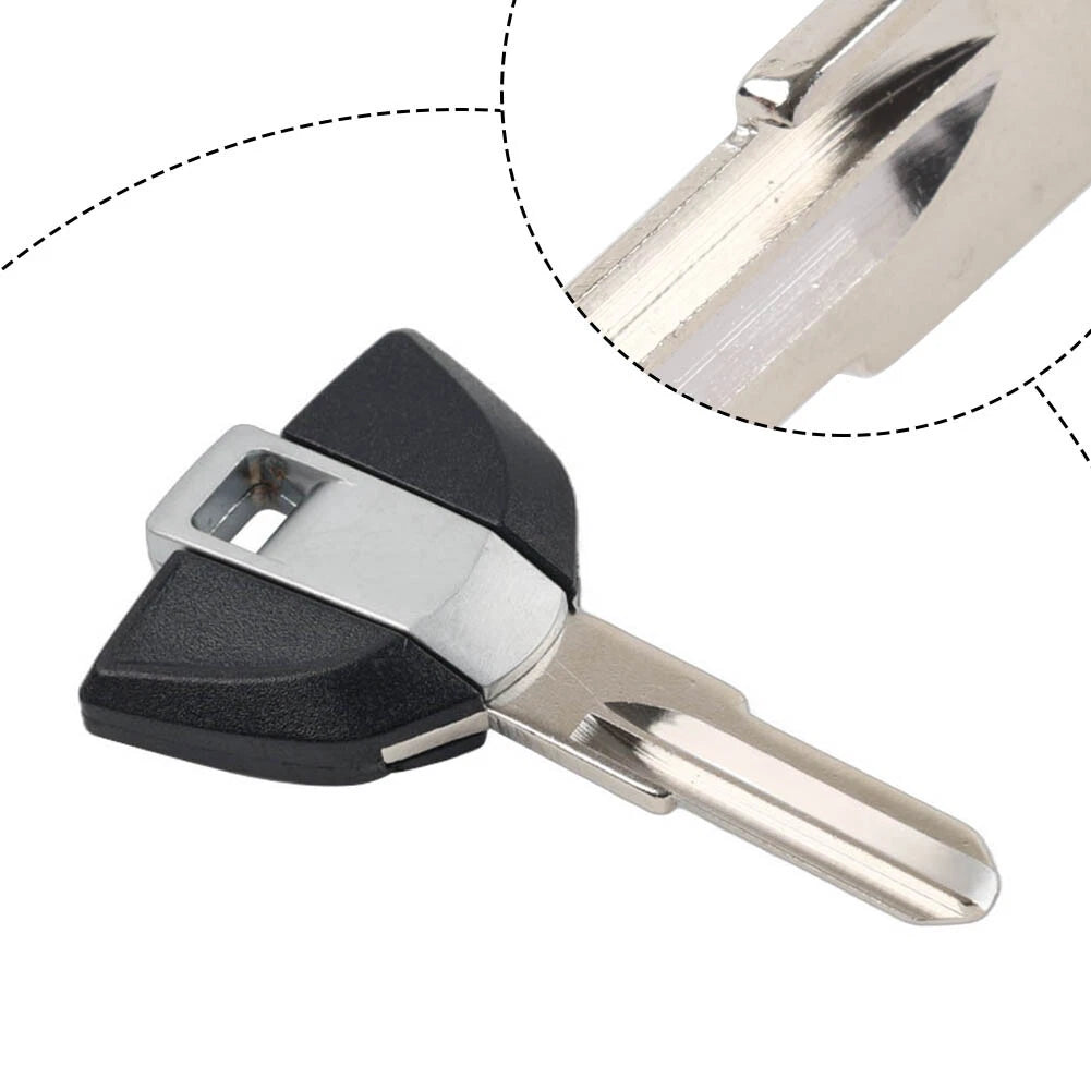 Uncut Blank Blade Key for BMW G310GS G310R C650 GT C600 G650 (2017–2023)