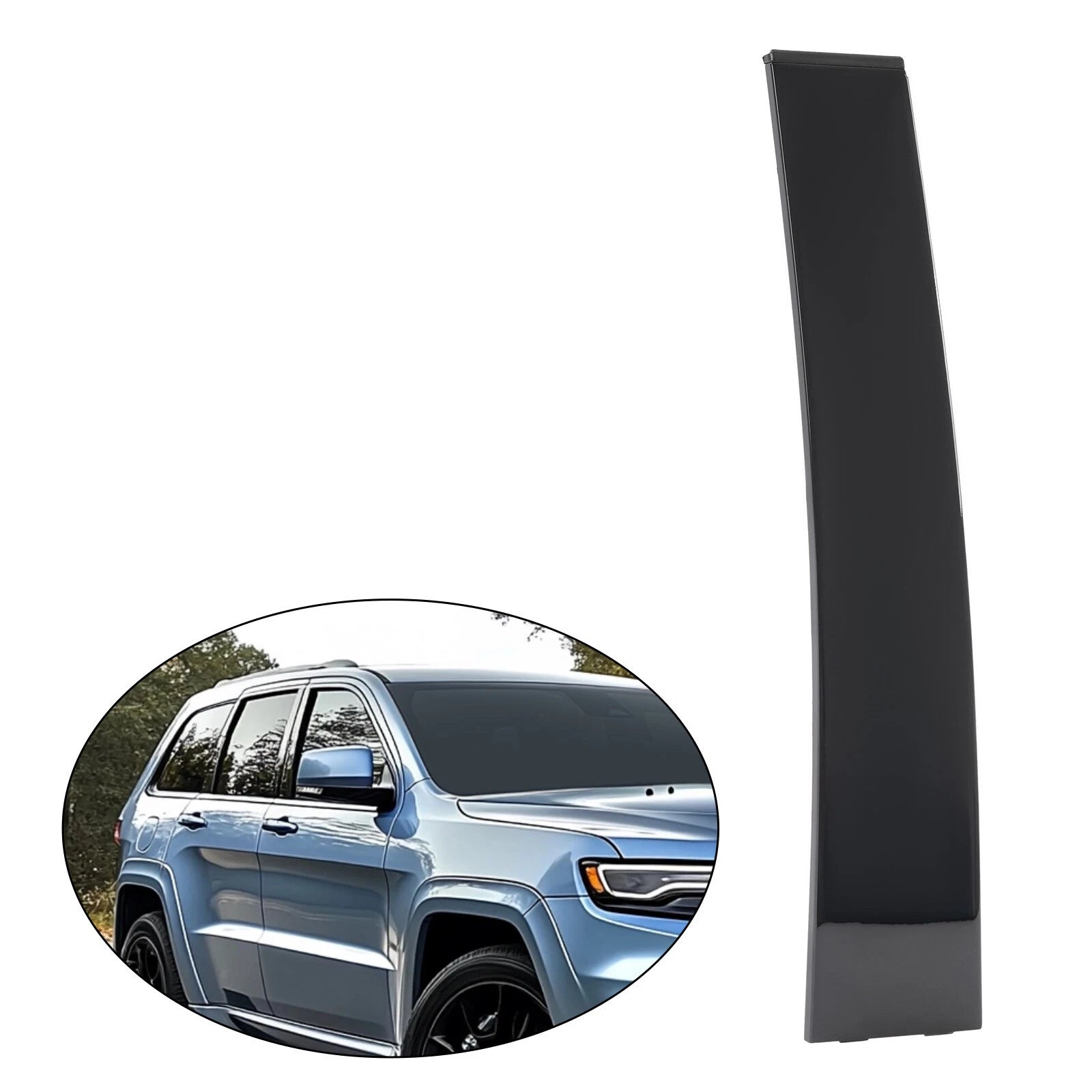 RH Rear B Pillar Window Trim for Jeep Grand Cherokee (2011–2021)