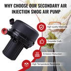 Secondary Air Injection Pump for BMW E65 Alpina B7 (2007–2008) E83 X3 (2004–2006) Z4 (2003–2004)