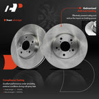 2X Front Side Disc Brake Rotor for Honda Ridgeline (2006-2014)