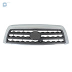 Chrome Shell + Gray Insert Front Bumper Upper Grille for Toyota Sequoia (2008–2016)