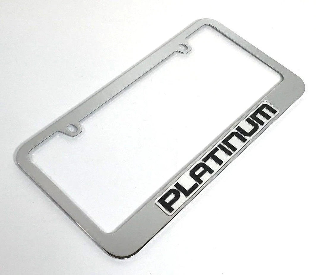 Platinum License Plate Frame for Ford Platinum (2011–2016)
