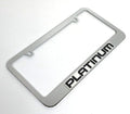 Platinum License Plate Frame for Ford Platinum (2011–2016)