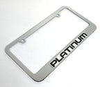 Platinum License Plate Frame for Ford Platinum (2011–2016)