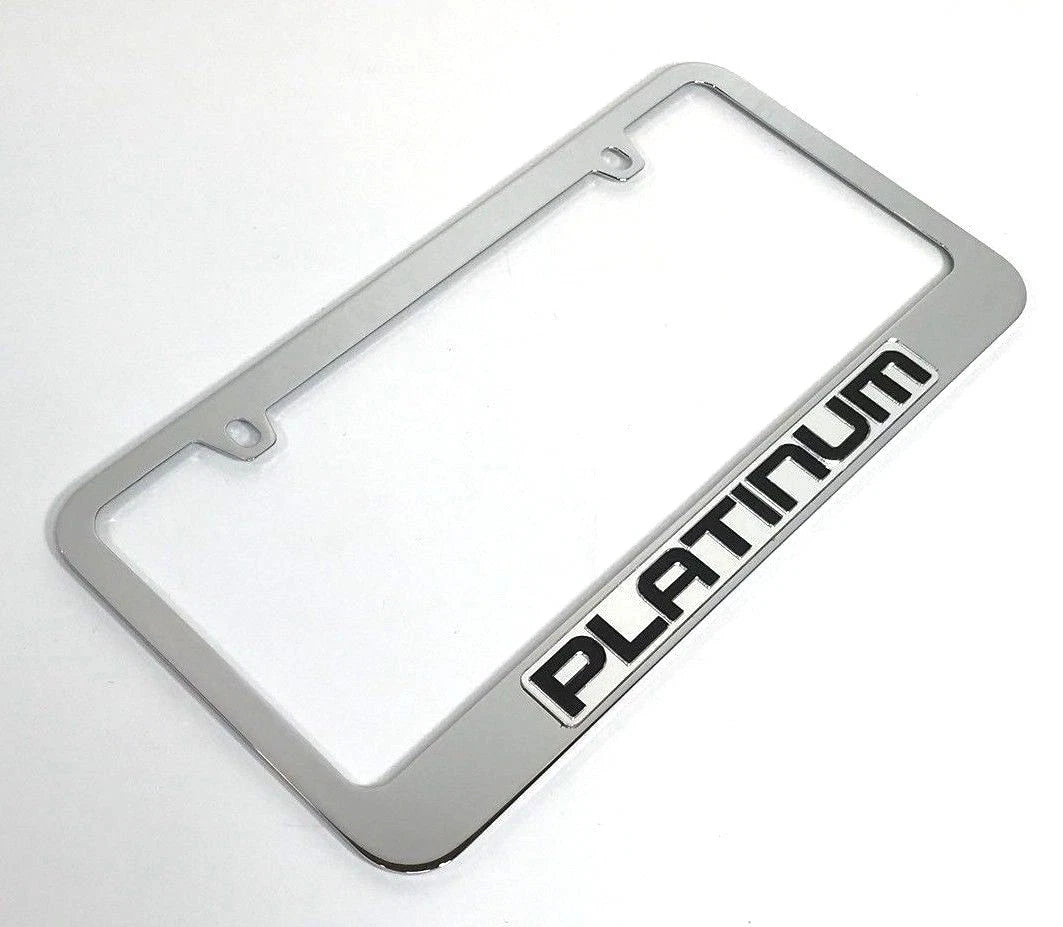 Platinum License Plate Frame for Ford Platinum (2011–2016)