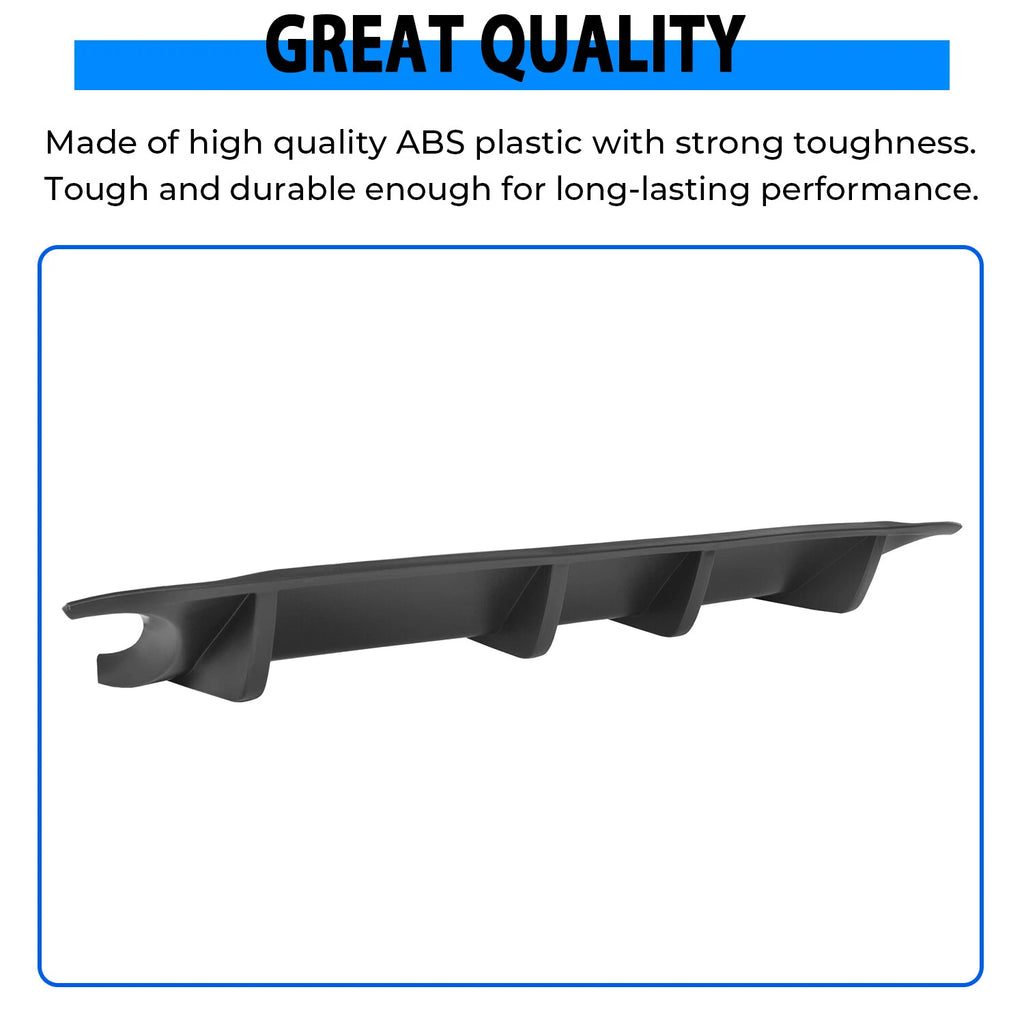 Rear Lower Bumper Lip Diffuser Splitter for Nissan Maxima (2009–2015)