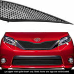 Upper Black Mesh Grille Insert for Toyota Sienna SE (2011–2017)
