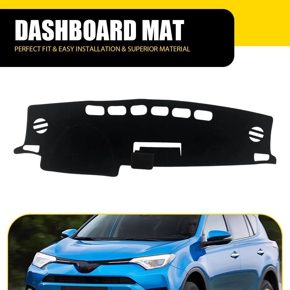 Dashboard Cover Mat for Toyota RAV4 (2013–2018) - Non Slip Sun Pad