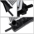 Aluminum Cooling Radiator for Jaguar X-Type 2.5/3.0 (2002–2008) DPI 2622