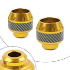 Front Fork Frame Sliders for Motorcycle (Pair) - Gold