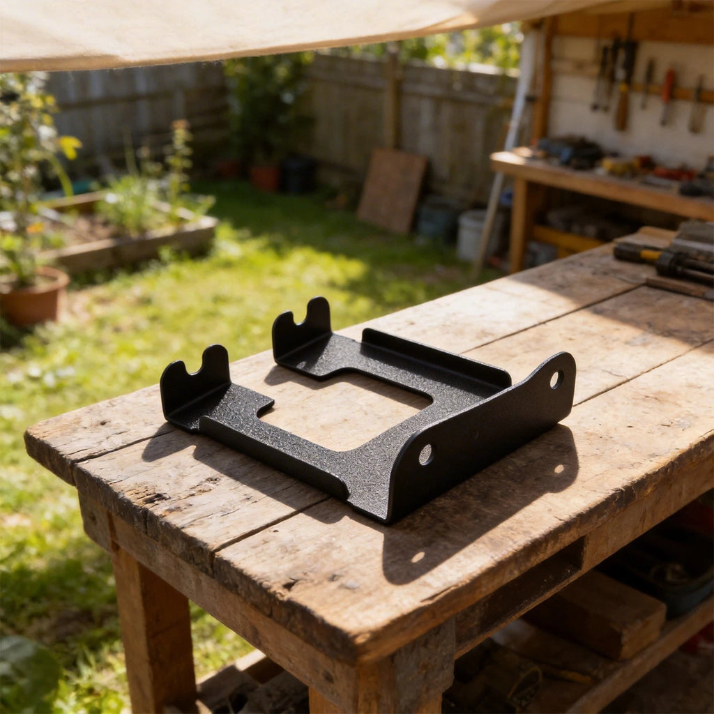 Lawn Mower Rack for Tool Storage (Metal Wall Mounted)