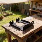 Lawn Mower Rack for Tool Storage (Metal Wall Mounted)