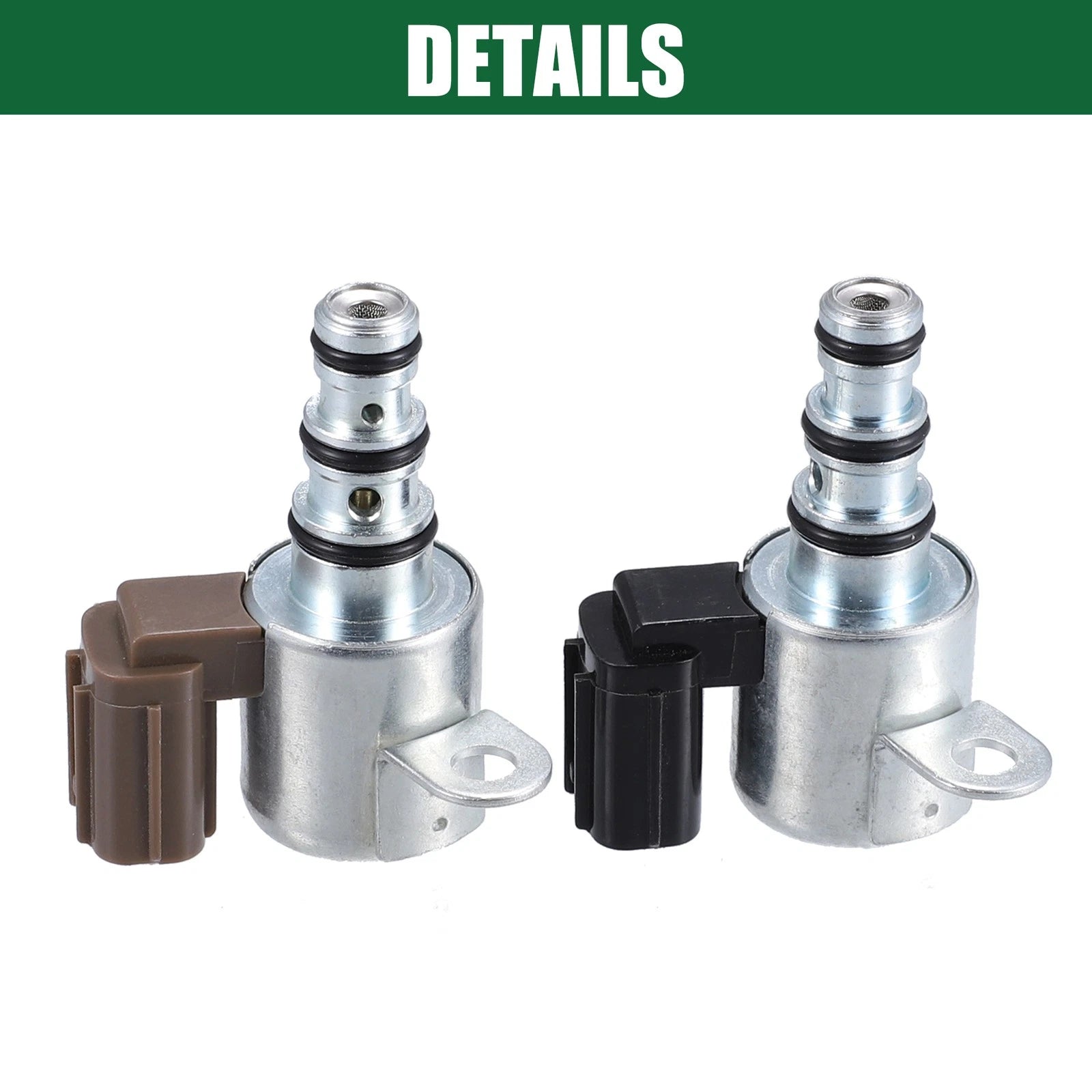 Set of 2 Transmission Shift Control Solenoids for Honda (Metal 28400-P6H-013)