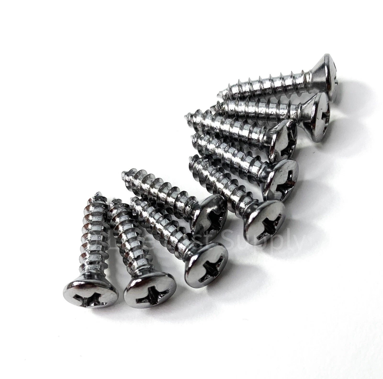 Door Sill Plates Screws Hardware Set for Ford Mustang (1965–1968)