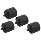 Set of 4 Rubber Bumpers for Ford F150, Lincoln (W705903S300)