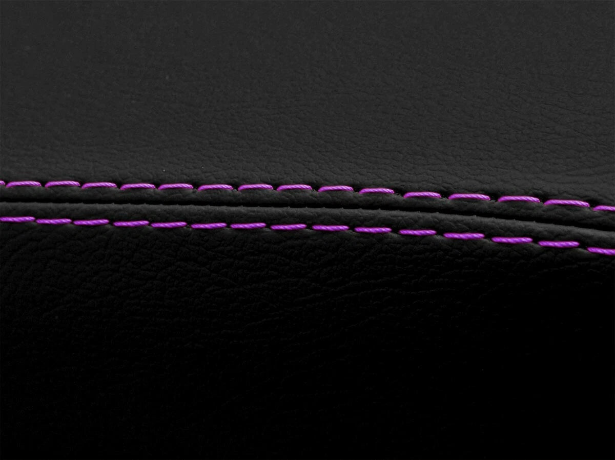 Leather Manual Shift Boot Cover for VW Jetta Vento MK3 (1991–1998) Purple Stitch