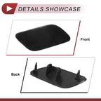 Front Right Washer Nozzle Cover Cap for Audi A6 (C7) (2015–2018) 1 Pcs Black